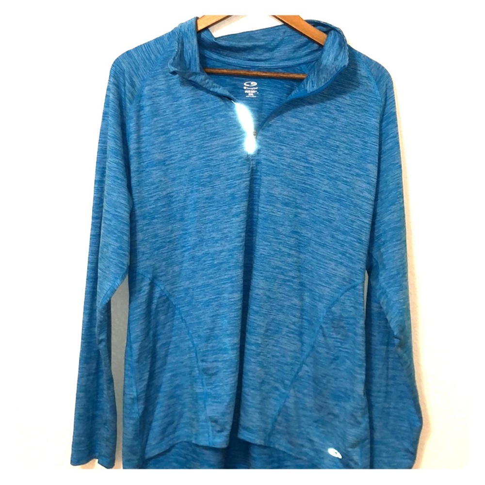 Champion women’s duo dry long sleeve half zip